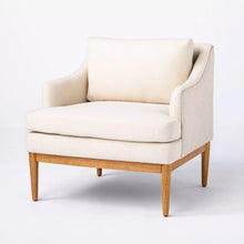 Load image into Gallery viewer, Howell Upholstered Accent Chair with Wood Base - Threshold™ designed with Studio McGee 1647CDR
