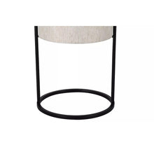 Load image into Gallery viewer, 22.5&quot; Fabric Up Light Table Lamp Black (Includes LED Light Bulb) - Project 62™ 1167AH
