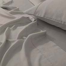 Load image into Gallery viewer, 400 Thread Count Wrinkle Free Cotton Solid Sheet Set, Twin
