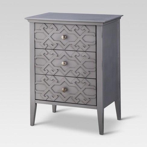 Fretwork Accent Table #9626