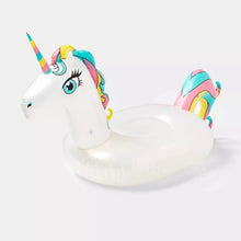 Load image into Gallery viewer, Unicorn Pool Float Pearlized White - Sun Squad™ MRM2757
