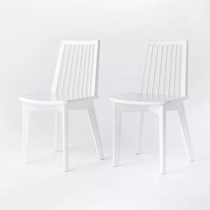 2pk Linden Modified Windsor Wood Dining Chair
