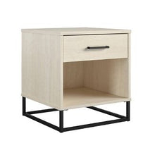 Load image into Gallery viewer, Kelly Nightstand Ivory Oak
