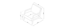 Load image into Gallery viewer, Esters Wood Armchair - Project 62™ 1659CDR
