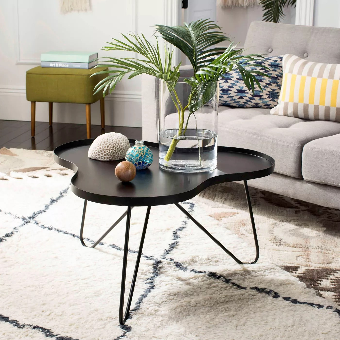 Lenna Coffee Table Black - Safavieh