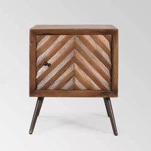 Load image into Gallery viewer, Harrington MidCentury Modern Cabinet Dark Brown - Christopher Knight Home 4099RR
