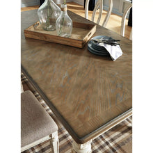 Load image into Gallery viewer, Realyn Rectangular Extendable Dining Table Chipped White - Signature Design by Ashley MRM2655
