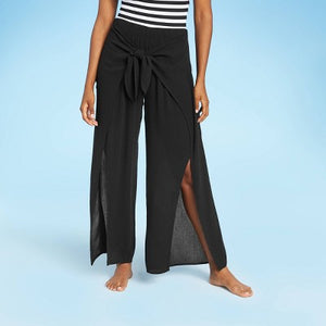 Women's Tie Waist Beach Coverup Pants