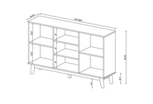 Load image into Gallery viewer, Amherst Mid Century Modern Horizontal Bookcase - Project 62™ MRM816
