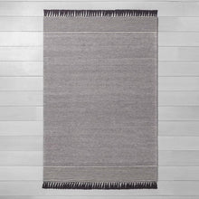 Load image into Gallery viewer, Textured Border Stripe Area Rug - Hearth &amp; Hand™ with Magnolia 4204RR

