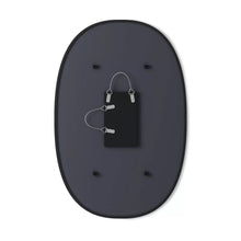 Load image into Gallery viewer, 24&quot;x 36&quot; Hub Wall Mirror Oval Black - Umbra 1071AH
