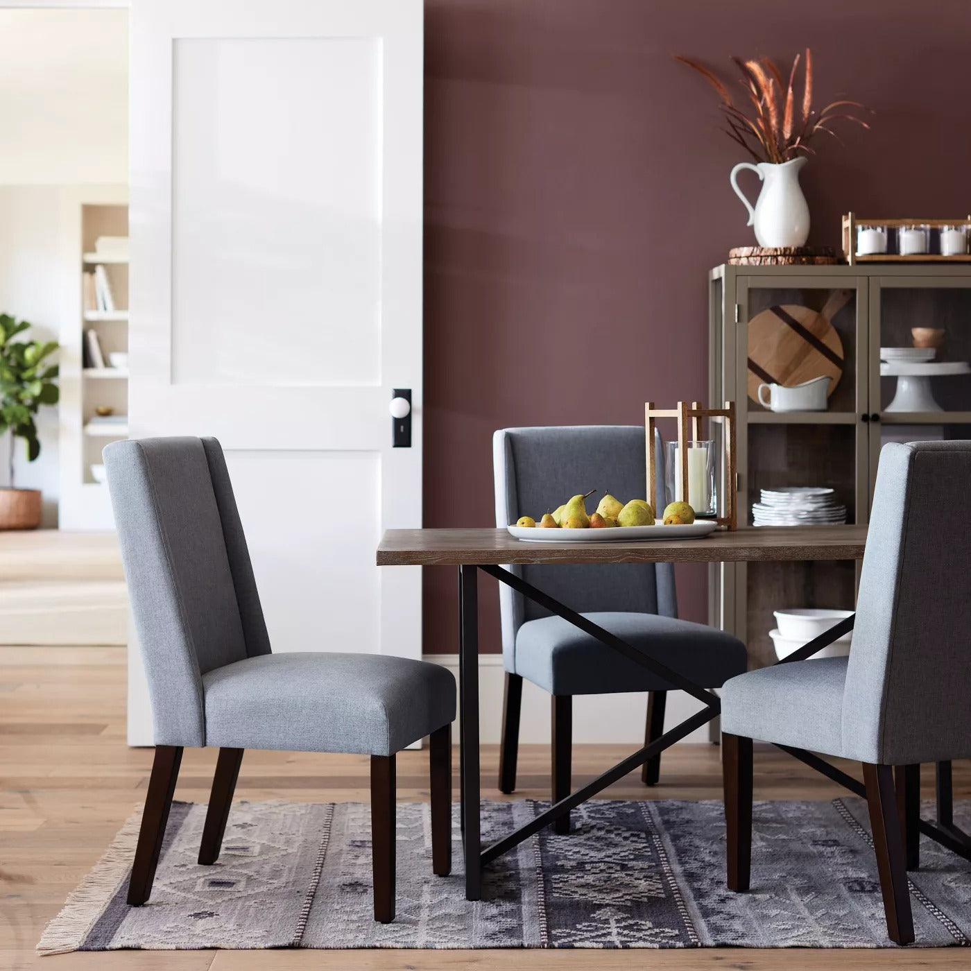Lowell Modified Wingback Dining Chair - Threshold™ MRM819