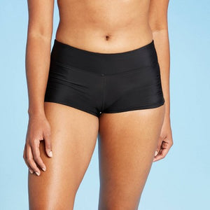 Women's Perforated Side Swim Shorts