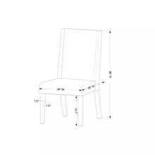 Load image into Gallery viewer, Lowell Modified Wingback Dining Chair - Threshold™ MRM819
