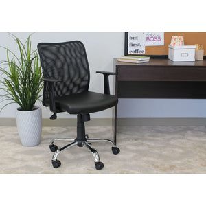 Budget Mesh Task Chair Black 7356