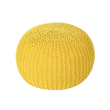 Load image into Gallery viewer, Abena Knitted Cotton Pouf 2039
