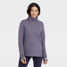 Load image into Gallery viewer, Women&#39;s Quilted Pullover Turtleneck
