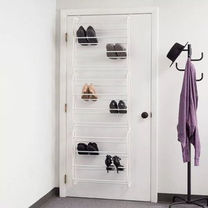 36 Pair Shoe Rack, White