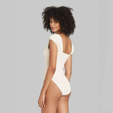 Load image into Gallery viewer, Women's Tie-Front Milkmaid Bodysuit
