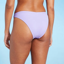Load image into Gallery viewer, Women&#39;s Ribbed V-Front High Leg Extra Cheeky Bikini Bottom
