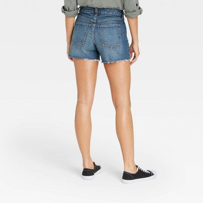 Women's High-Rise Jean Shorts