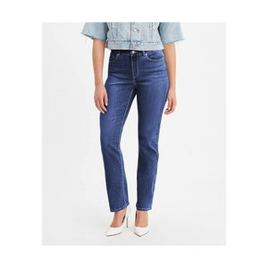 Women's Mid-Rise Classic Straight Fit Jeans