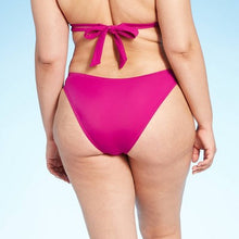 Load image into Gallery viewer, Women&#39;s V-Front High Leg Extra Cheeky Bikini Bottom
