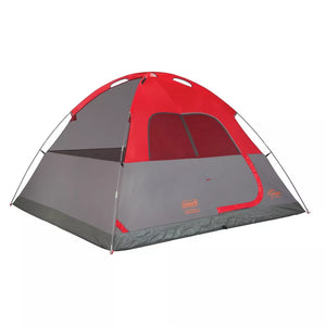 Flatwoods II 6-Person Dome Tent - Gray/Red