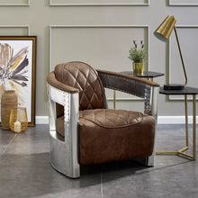 Load image into Gallery viewer, Gable Upholstered Barrel Chair
