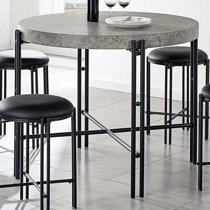 Gabourey Counter Height 45'' Iron Dining Table