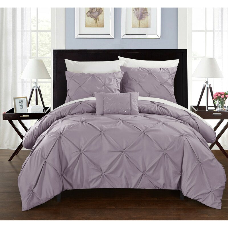 Gaffney Microfiber Duvet Cover, Queen