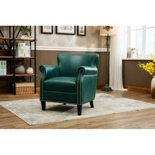 Load image into Gallery viewer, Gail 29.5&quot; W Faux Leather Armchair 3711RR
