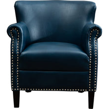 Load image into Gallery viewer, Gail 29.5&quot; W Faux Leather Armchair AP350
