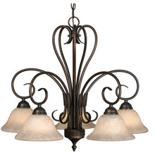 Load image into Gallery viewer, Gaines 5 - Light Shaded Classic Chandelier #CR1020
