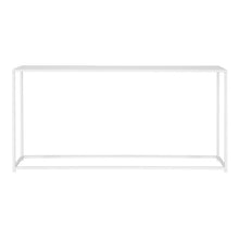 Load image into Gallery viewer, 27.5&quot; H x 56&quot; W x 10&quot; D White Galan Console Table 6532RR
