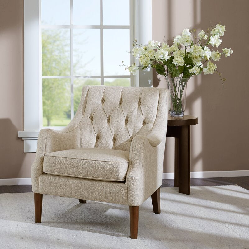 Galesville 29.25'' Wide Tufted Wingback Chair