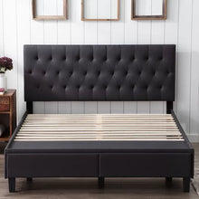 Load image into Gallery viewer, Galey Tufted Upholstered Low Profile Storage Platform Bed full
