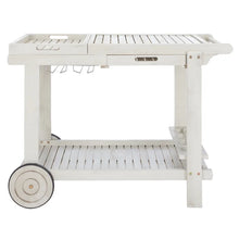 Load image into Gallery viewer, Galien 39.4&#39;&#39; Wide Bar Cart with Removable Serving Tray and Wine Bottle Storage

