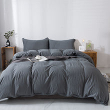Load image into Gallery viewer, King Gallagher Microfiber Modern &amp; Contemporary Duvet Cover Set
