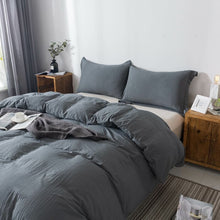 Load image into Gallery viewer, King Gallagher Microfiber Modern &amp; Contemporary Duvet Cover Set
