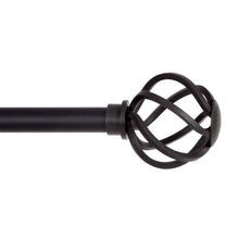 Load image into Gallery viewer, Galon Adjustable 0.63&quot; Single Curtain Rod 48&quot;-86&quot; (SET OF 2)
