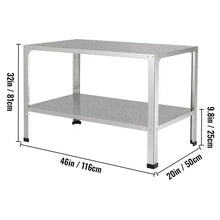 Load image into Gallery viewer, Galvanized Steel Potting Bench
