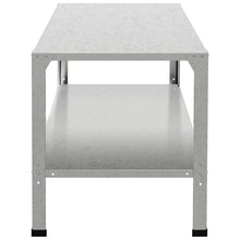 Load image into Gallery viewer, Galvanized Steel Potting Bench
