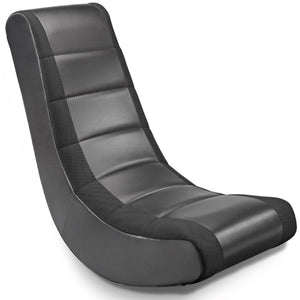 Classic Video Rocker Gaming Chair, Color: Black, #6284