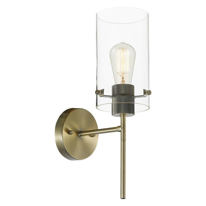 Garcia 1-Light Dimmable Armed Sconce Antique Brass (173MM)