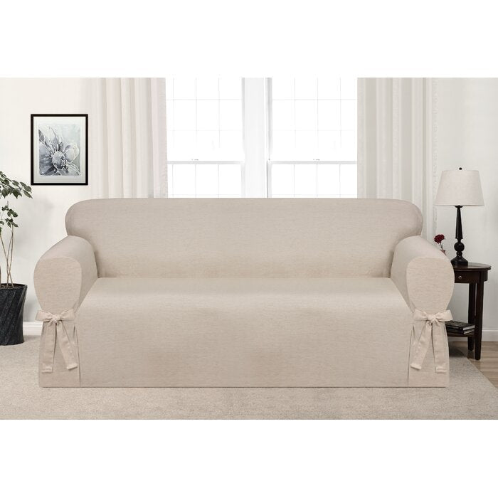 Garden Retreat Box Cushion Sofa Slipcover, 75'' H X 96'' W X 42'' D