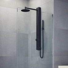 Load image into Gallery viewer, Matte Black Gardenia Retrofit Divert Valve 39.38&quot; Shower Panel with Dual Head (SB1152)
