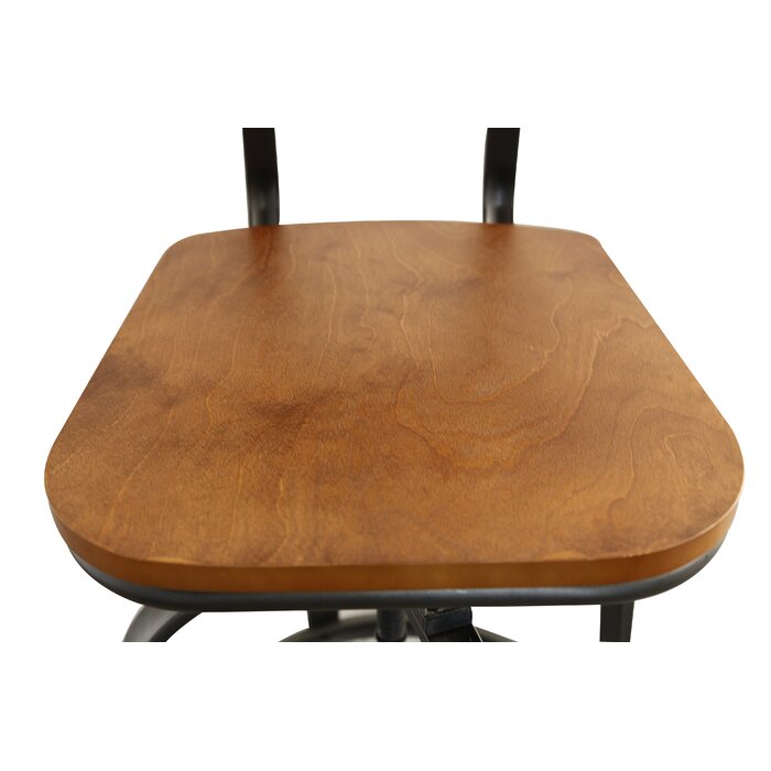Garon swivel adjustable height bar stool store
