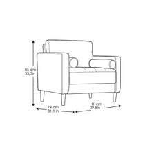 Load image into Gallery viewer, Garren 39.8&#39;&#39; Wide Tufted Club Chair
