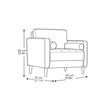 Load image into Gallery viewer, Garren 39.8&#39;&#39; Wide Tufted Club Chair AH3444
